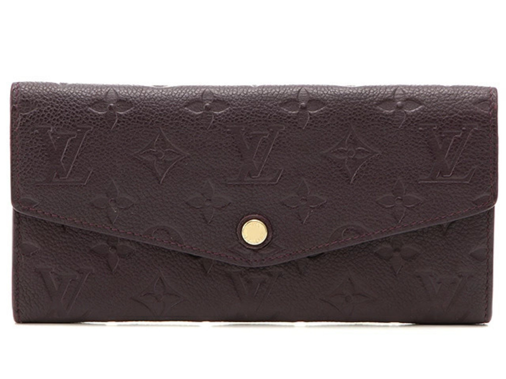 LOUIS VUITTON Portefeuille Curieuse Mono Empreinte Amethyst